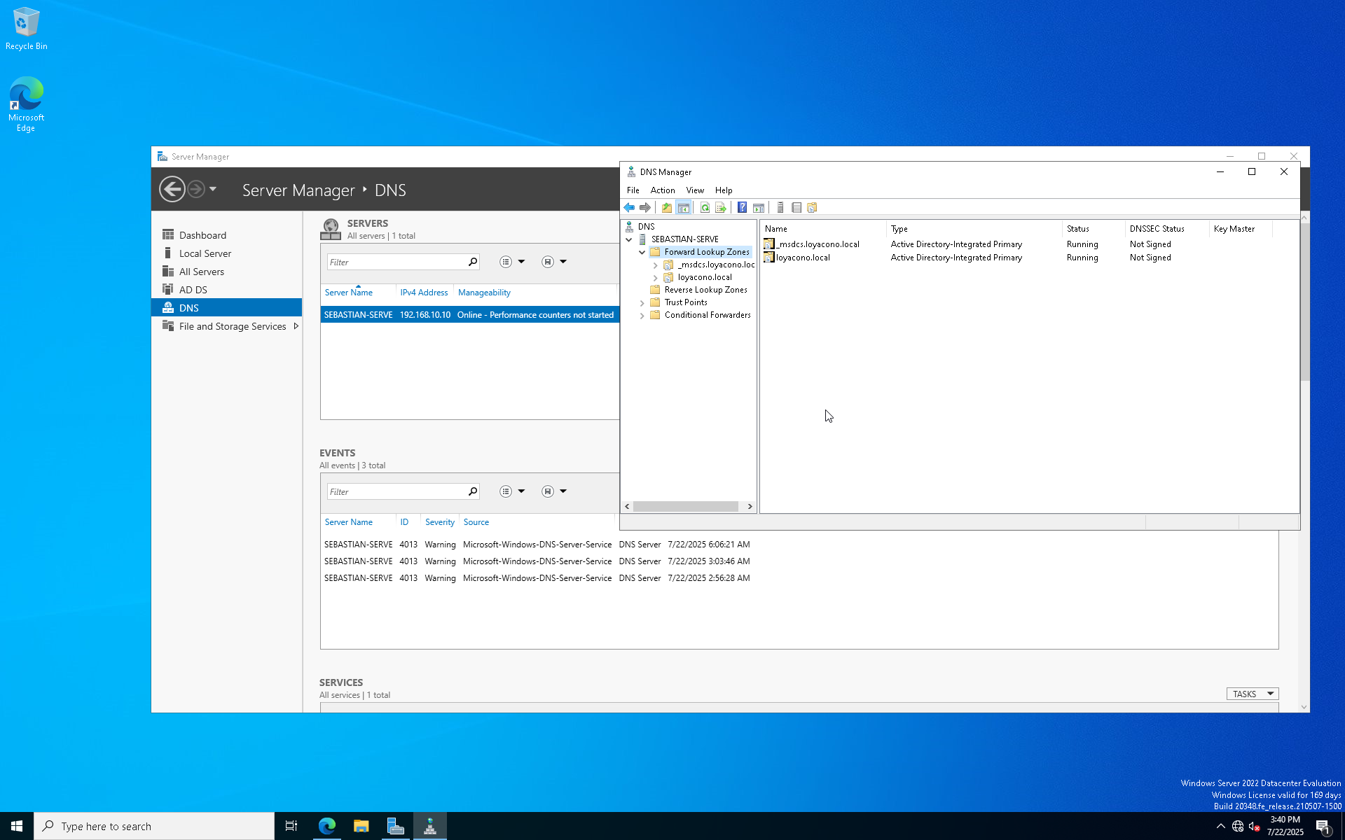 Active Directory Project | ProLoyaconoTech